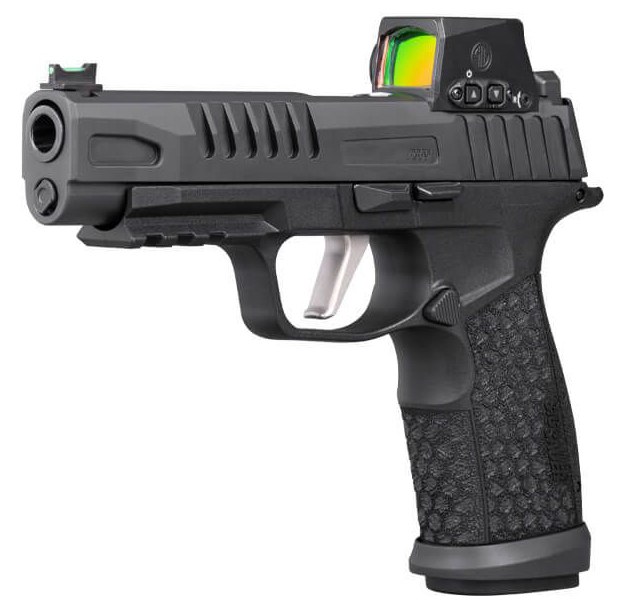Sig Sauer 365XF9BFORXSL P365 Fuse with Optic Compact 9mm Luger 21+1 4.30" Black DLC Barrel, Black Nitron Stainless Steel Serrated with Optic Slide - Image 2