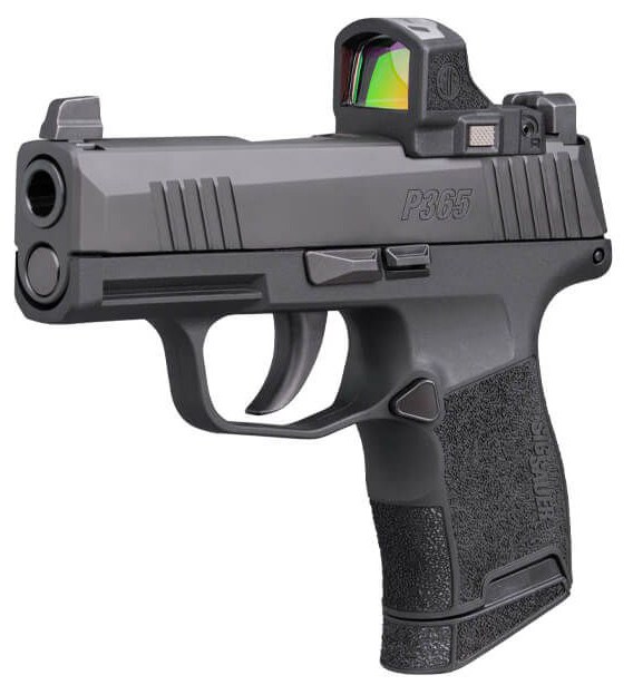 Sig Sauer P365 Hga 9MM 3.1IN Barrel XR3 Poly Grip 2 10-Round Steel Magazines Romeo Rs Compact - Image 2