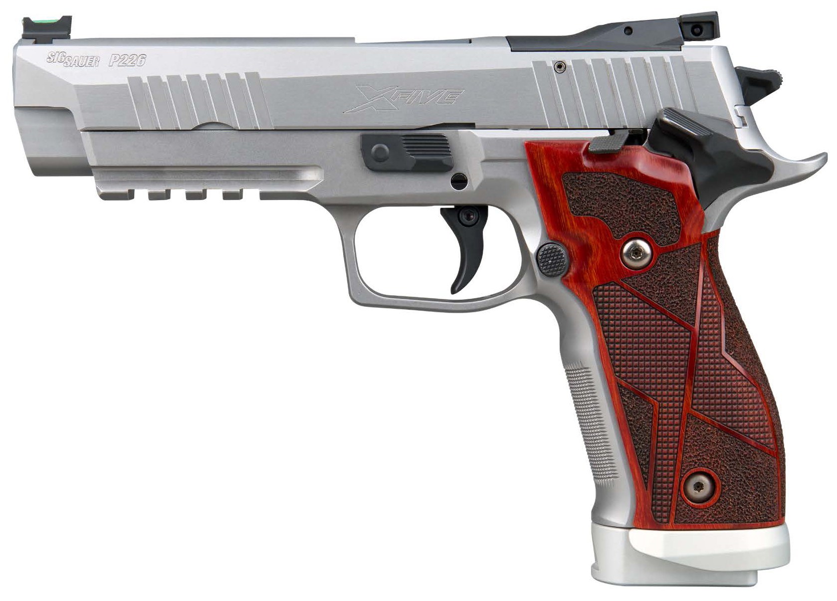 Sig Sauer 226X59CL2SAO P226 XFive Classic Full Size 9mm Luger 10+1 5" Bull Barrel, Stainless Steel Optic Ready/Serrated Slide & Frame with - Image 2