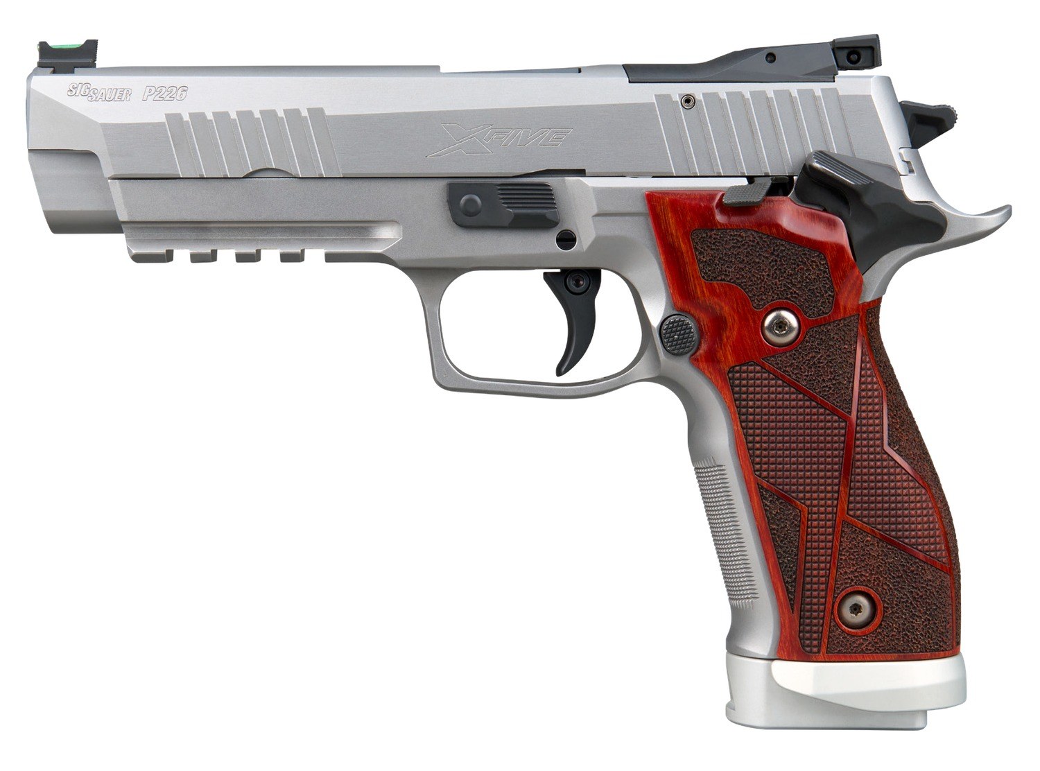 Sig Sauer 226X59CL2SAO P226 XFive Classic Full Size 9mm Luger 10+1 5" Bull Barrel, Stainless Steel Optic Ready/Serrated Slide & Frame with