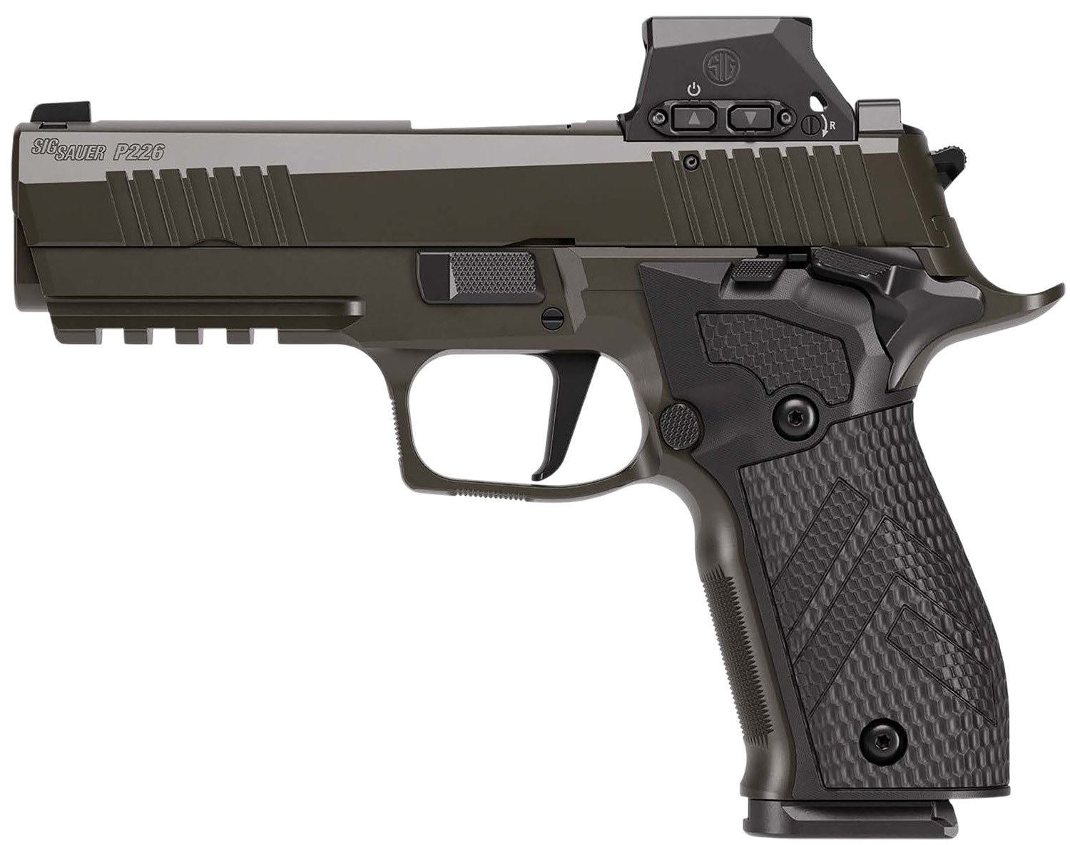 Sig Sauer P226X Legion Romeo X S.l. Full Size 9MM Pistol 4.4" Sao Sigloc Pro O.r. 3-18-Round Magazines