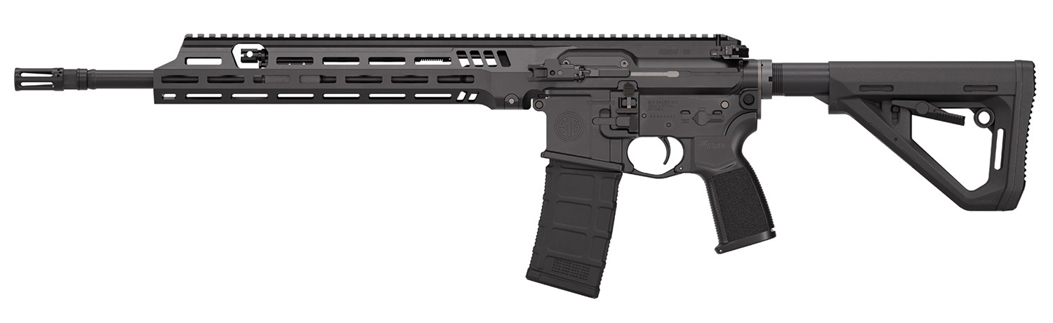 Sig Sauer R516G3556N16B 516 G3 Mohawk 5.56 NATO 30+1 16" Black FNC Barrel, Black Anodized Alloy Receiver with Picatinny Rail, M-LOK Handguard, Black