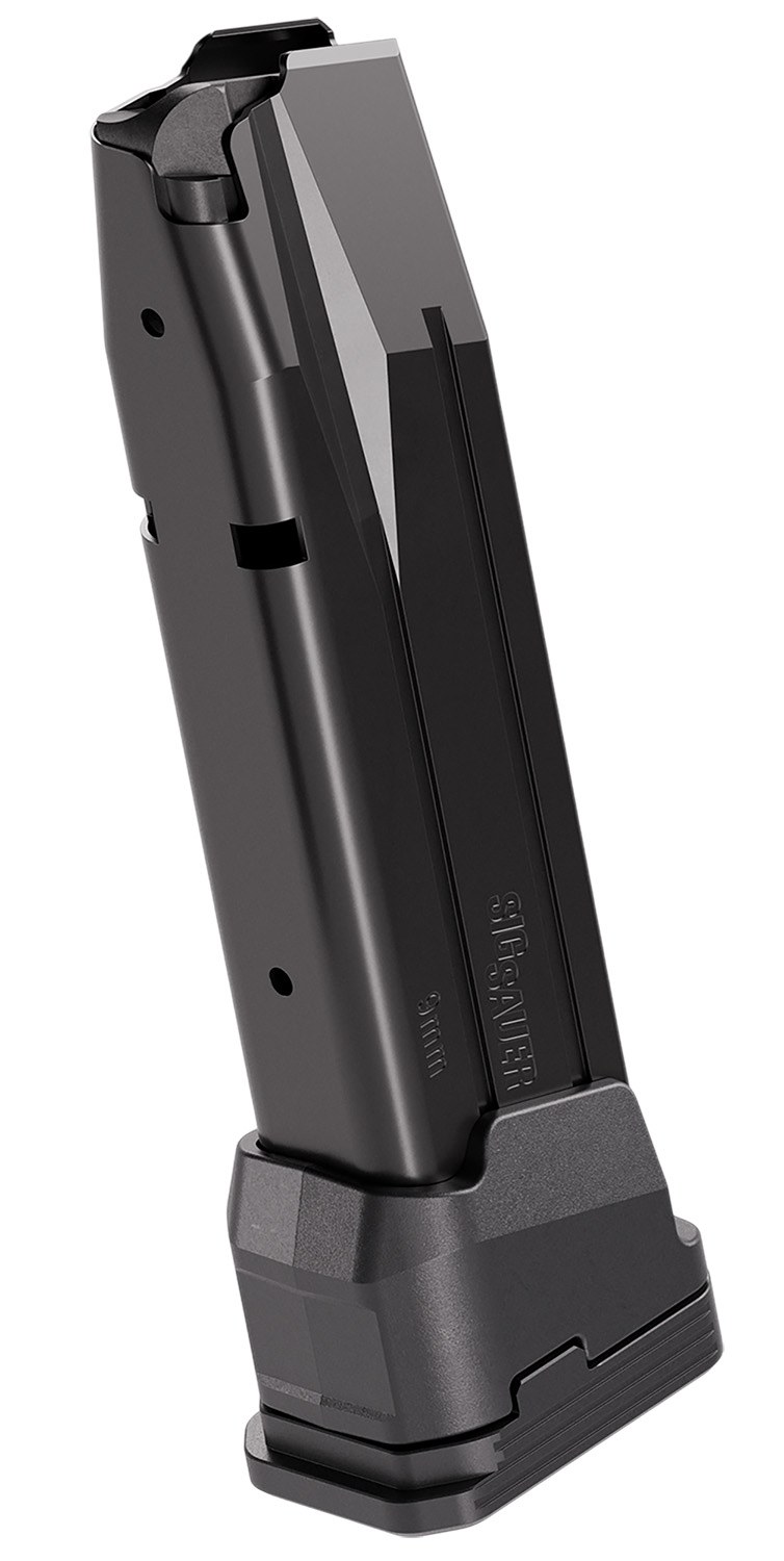 Sig Sauer 8901964 P211 23-Round Double Stack 9mm Luger Fits Sig P320 Full Size Black Aluminum/Steel