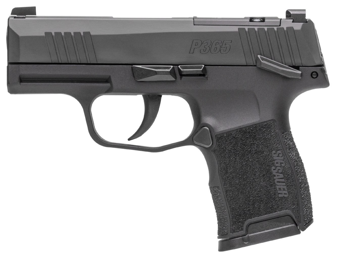 Sig Sauer 3659BXR3PMSSLCA P365 *CA Compliant 9mm Luger 10+1 3.10" Black Nitron Stainless Steel Optic Ready/Serrated Slide, Black Polymer Frame - Image 2