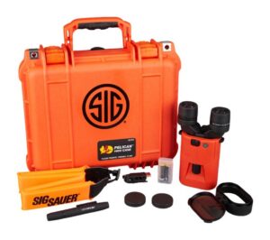 Sig Sauer Zulu6 HDX Image Stabilized Marine Binocular Kit 16x42mm, Orange