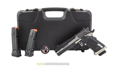 Sig Sauer P211 Equinox Sao Hga 9MM 4.4ININ Bblfo Sight Alloy Grip 23-Round 2 21-Round Steel Magazine Comped