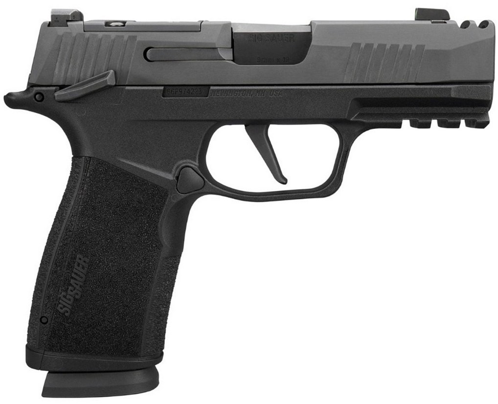 Sig Sauer 365XCA9COMPMS P365 XMacro COMP Compact 9mm Luger 17+1 3.10" Black Barrel, Black Nitron Stainless Steel Integrated Compensator/Optic - Image 2