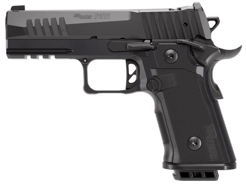 Sig Sauer 211CA9GT410 P211 GT4 Carry Frame 9mm Luger 10+1 4.20" Black Barrel, Black Nitron Stainless Steel Optic Ready/Serrated Slide & Stainless - Image 2