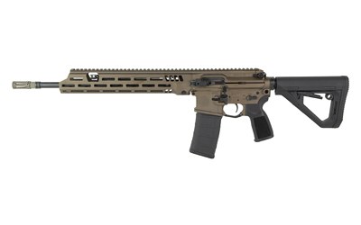Sig Sauer R516G3556N16BBRZ 516 G3 5.56 NATO 30+1 16" Black Threaded Barrel, Bronze Cerakote Aluminum Receiver with Picatinny Rail, M-LOK Handguard