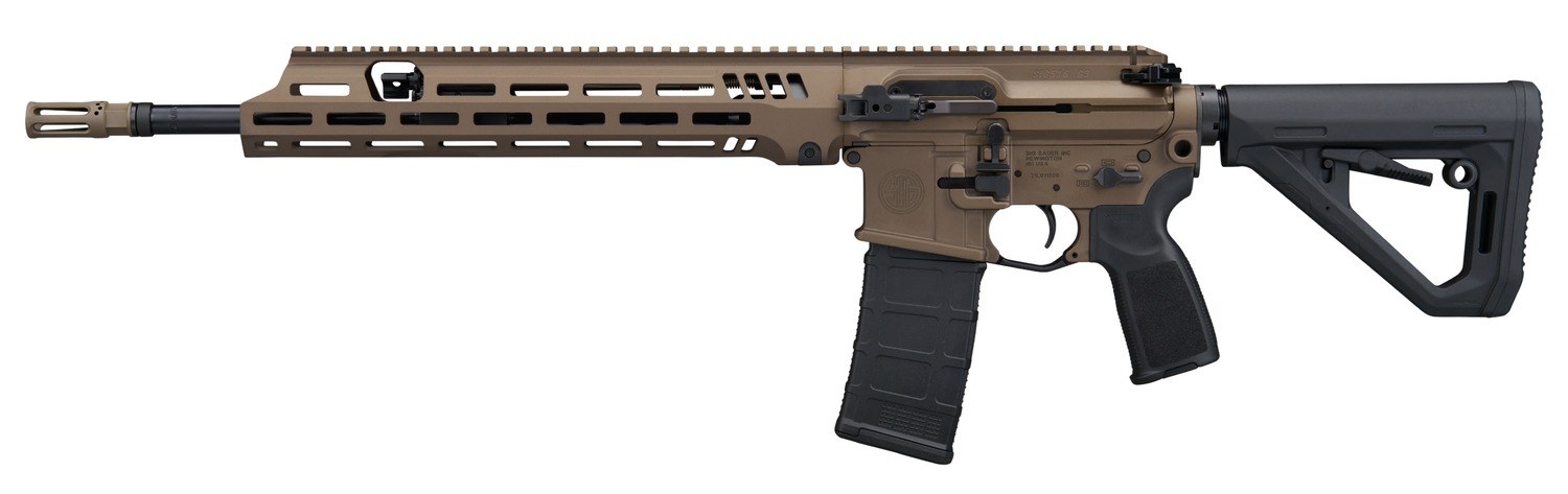 Sig Sauer R516G3556N16BBRZ 516 G3 5.56 NATO 30+1 16" Black Threaded Barrel, Bronze Cerakote Aluminum Receiver with Picatinny Rail, M-LOK Handguard - Image 4