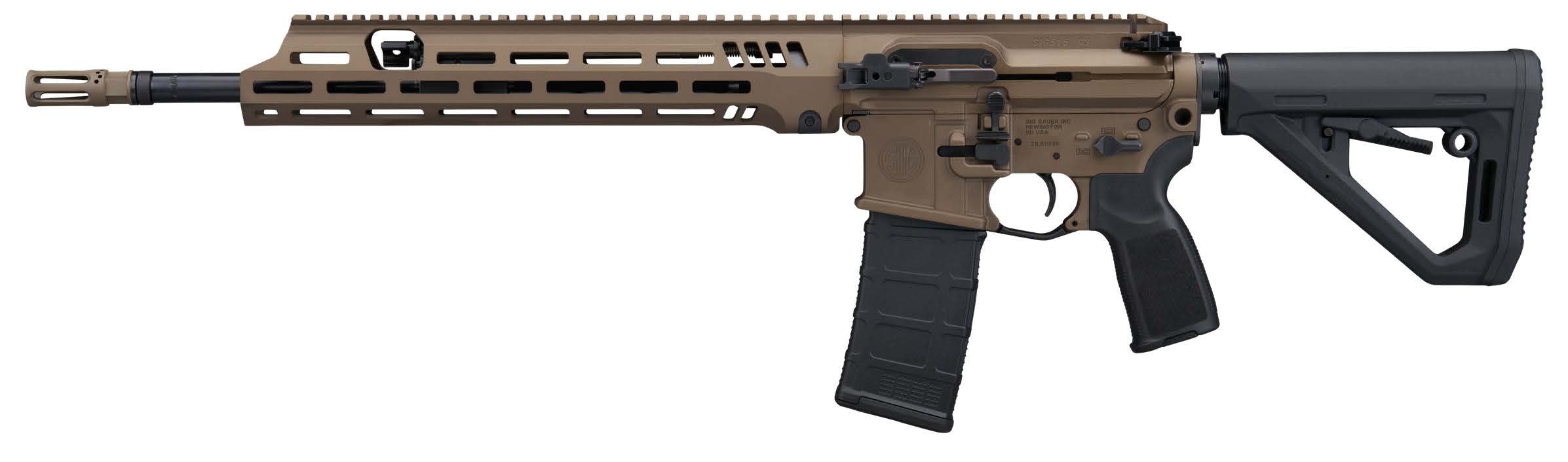 Sig Sauer R516G3556N16BBRZ 516 G3 5.56 NATO 30+1 16" Black Threaded Barrel, Bronze Cerakote Aluminum Receiver with Picatinny Rail, M-LOK Handguard - Image 5