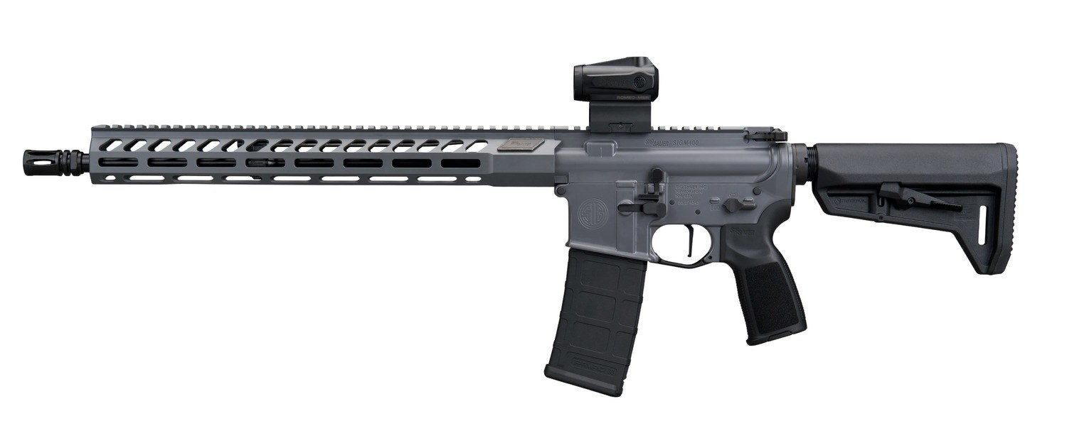 Sig Sauer RM400556N16BFORGECON M400 Forge 5.56 NATO 30+1 16" Concrete Gray Cerakote Alloy Receiver with Picatinny Rail, M-LOK Handguard, Magpul SL-K - Image 4