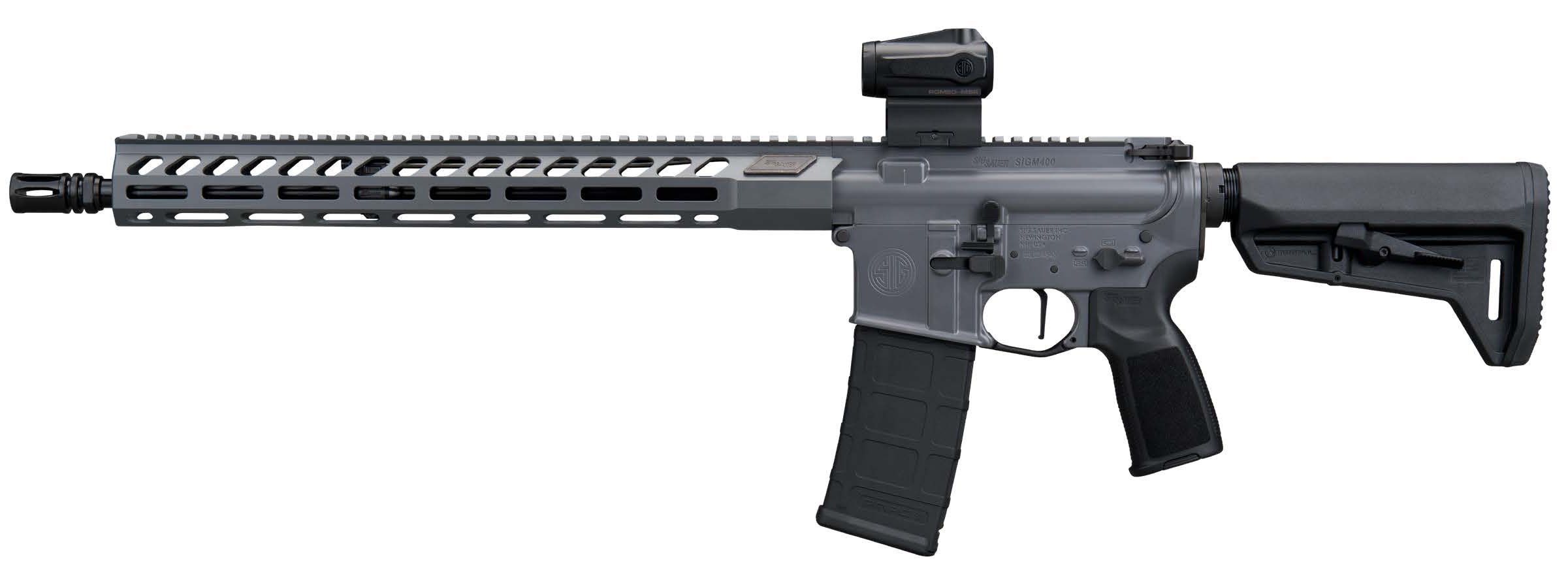 Sig Sauer RM400556N16BFORGECON M400 Forge 5.56 NATO 30+1 16" Concrete Gray Cerakote Alloy Receiver with Picatinny Rail, M-LOK Handguard, Magpul SL-K - Image 5