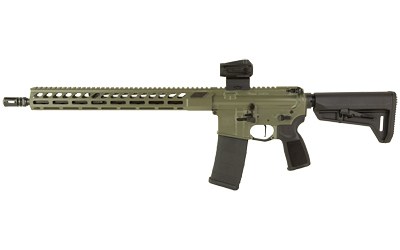Sig Sauer RM400556N16BFORGEMSGRN M400 Forge 5.56 NATO 30+1 16" Moss Green Cerakote Alloy Receiver with Picatinny Rail, M-LOK Handguard, Magpul SL-K