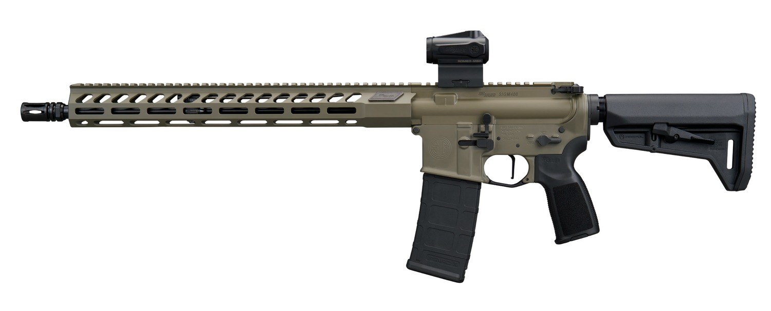 Sig Sauer RM400556N16BFORGEMSGRN M400 Forge 5.56 NATO 30+1 16" Moss Green Cerakote Alloy Receiver with Picatinny Rail, M-LOK Handguard, Magpul SL-K - Image 4
