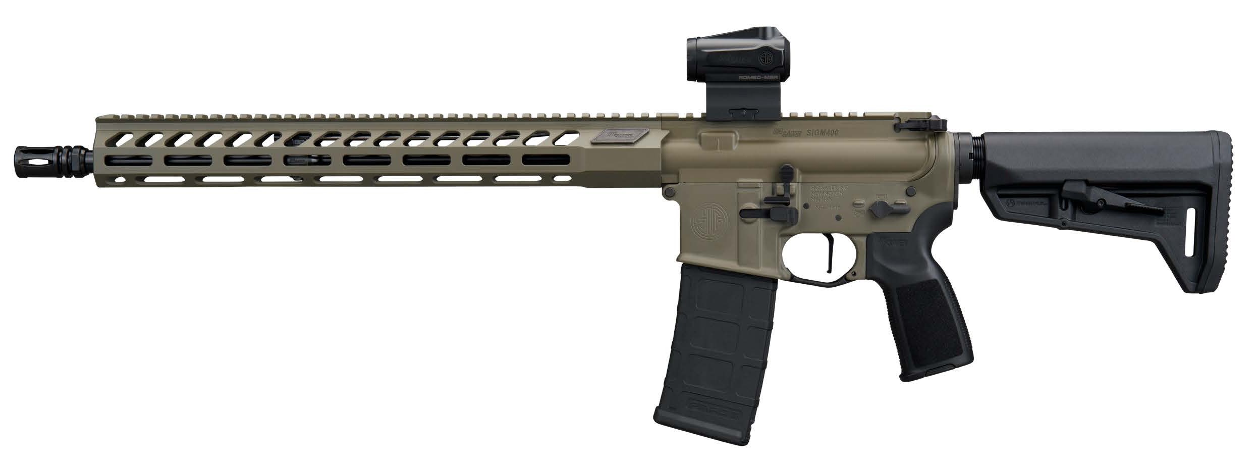 Sig Sauer RM400556N16BFORGEMSGRN M400 Forge 5.56 NATO 30+1 16" Moss Green Cerakote Alloy Receiver with Picatinny Rail, M-LOK Handguard, Magpul SL-K - Image 5