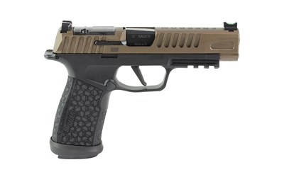 Sig Sauer 365XF9FBZXR3 P365 Fuse 9mm Luger 21+1 4.30" Black DLC Bronze Cerakote with Freedom Engraving Stainless Steel Optic Ready/Serrated Slide - Image 2