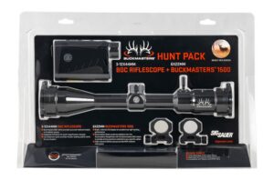 Sig Sauer SOK15BM08 BUCKMASTER 3-9X50 with RF & Ring KIT