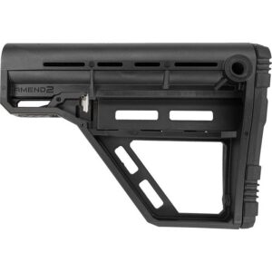Amend2 Ams Modular Mil-Spec Carbine Stock Base M-LOK Black