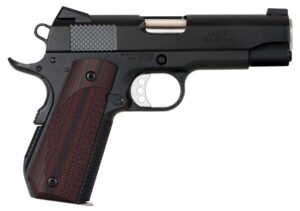 Ed Brown KC18G4 1911 Kobra Carry 45 ACP 7+1 4.25" Stainless Recessed Crown Barrel, Black Gen4 Snakeskin Serrated Carbon Steel Slide & Frame