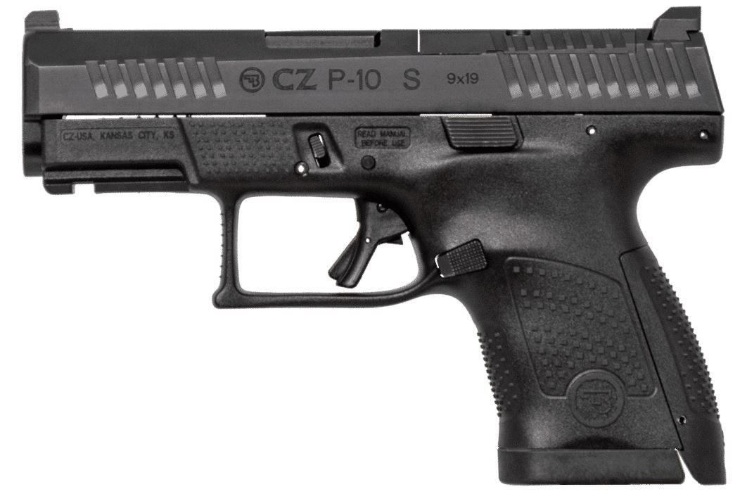 CZ-USA 01568 P-10 S Sub-Compact Frame 9mm Luger 10+1 3.50" Black Steel Barrel, Black Nitride Optic Ready/Serrated Steel Slide, Black Polymer Frame - Image 2