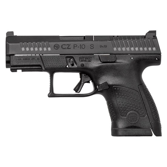 CZ-USA 01568 P-10 S Sub-Compact Frame 9mm Luger 10+1 3.50" Black Steel Barrel, Black Nitride Optic Ready/Serrated Steel Slide, Black Polymer Frame - Image 3