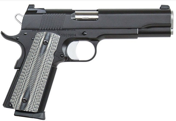 CZ-USA Dan Wesson 01823 Valor 45 ACP 8+1 5" Stainless Steel Barrel, Black Duty Serrated Stainless Steel Slide & Frame with Picatinny Rail & - Image 2