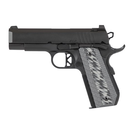CZ-USA Dan Wesson 01884 EPC 9mm Luger 9+1 4" Stainless Bull Barrel Black Duty Serrated Stainless Steel Slide Black Aluminum Frame wBeavertail - Image 3