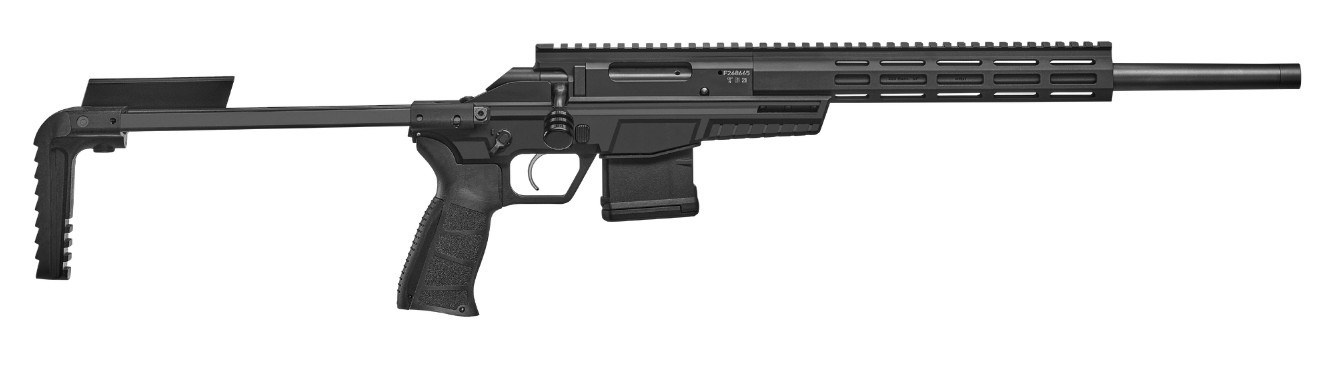 CZ-USA CZ 600 Plus Trail 223 Rem 10-Round 16.2IN 1/2X28 Picatinny Rail Black Chassis Pdw Stock M-LOK Forend 07611 - Image 2