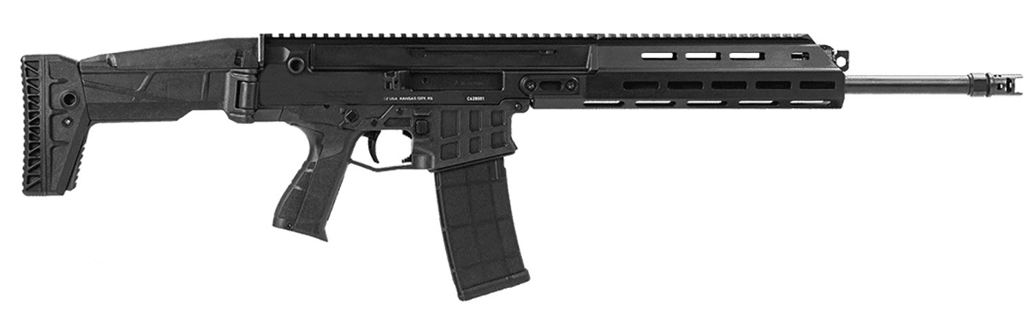 CZ-USA 08610 Bren 2 MS Carbine 223 Rem/5.56 NATO 30+1 16" Black Steel Barrel, Black Anodized Picatinny Rail Aluminum Receiver, Black Synthetic Folding