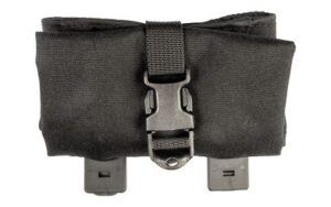 Roll Up Dump Pouch Laminate Black