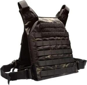 Minimalist Plate Carrier Multicam Black