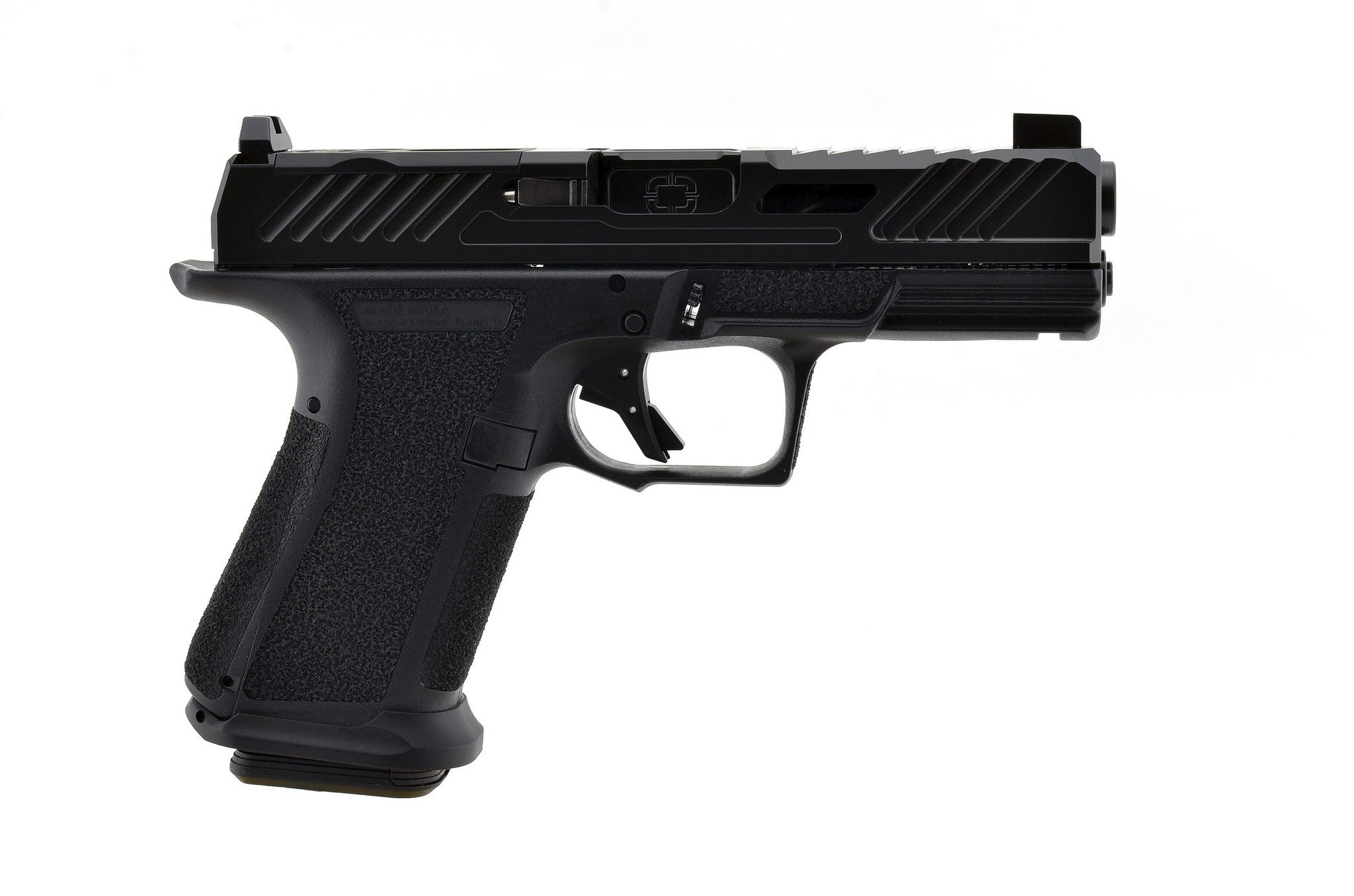 Shadow Systems MR920 Elite Slide Optic Dlc Hga 9MM 4IN Spiral Unthrd Dlc Barrel Black Frame 2/15-Round Magazines - Image 2