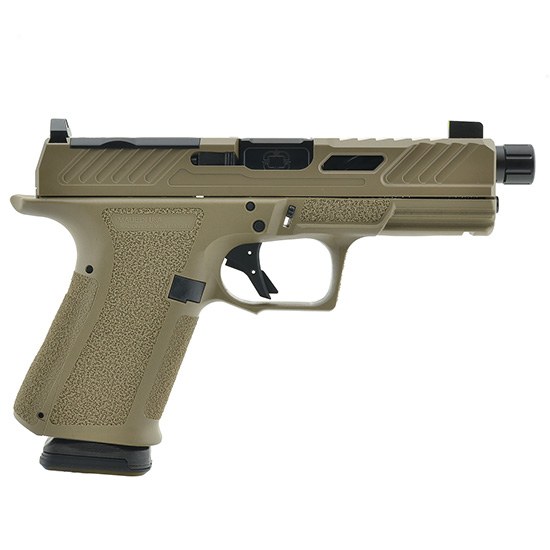 Shadow Systems MR920 Elite Slide Optic Dlc Hga 9MM 4IN Spiral Threaded Dlc Barrel FDE Frame 2/15-Round Magazines - Image 3