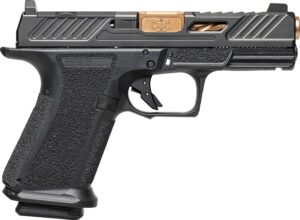 Shadow Systems MR920 Elite Slide Optic Dlc Hga 9MM 4IN Spiral Unthrd Bronze Barrel Black Frame 2/10-Round Magazines