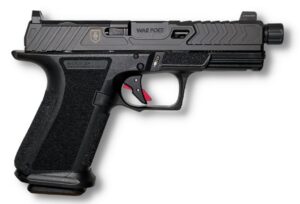 Shadow Systems MR920 War Poet Slide Optic Dlc Hga 9MM 4IN Fltd Threaded Black Barrel Black Frame 2/15-Round