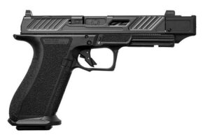 Shadow Systems DR920P Hga 9MM 4.5IN Barrel Black Elite Slide Optic Cut Spiral Compen Bronze Barrel Ns 2/10-Round