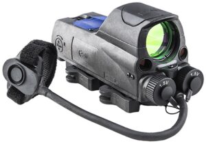 Meprolight MOR PRO 0687743 Red Dot Scope, 1 x 30 mm, 2.2 MOA Dot Bullseye, Black