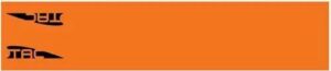 TAC Vanes Arrow Wraps Orange 4.675 X 1.0 In. 13-Pack.