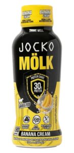 Jocko Fuel 29090 Banana Cream Protein Shake 12oz 12Pack