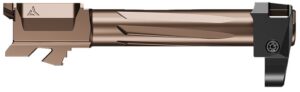 Radian Weapons R0832 Ramjet & Afterburner Combo 9mm Luger Compatible with Glock 19 Gen5, Bronze Stainless Steel