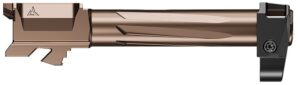 Radian Weapons R0835 Ramjet & Afterburner Combo 9mm Luger Compatible with Glock 19 Gen3, Bronze Stainless Steel