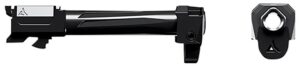 Radian Weapons R0842 Ramjet & Afterburner Combo 9mm Luger Compatible with Glock 43, Black Stainless Steel