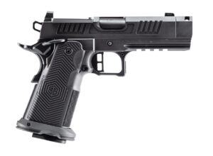 Alpha Foxtrot AA39X1QIG-XDBK19 AF1911 Romulus Compact Frame 9mm Luger 20+1 3.50" Black DLC Threaded Compensated Barrel, Black DLC Stainless Steel