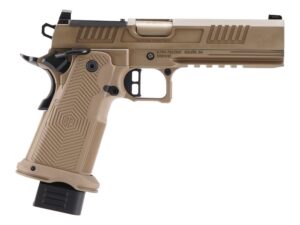 Alpha Foxtrot AA39X1EID-XDFE19 AF1911 Romulus 9mm Luger 20+1 5" Black Bull Ramped Barrel, Black DLC Stainless Steel Optic Ready/Serrated Slide &amp