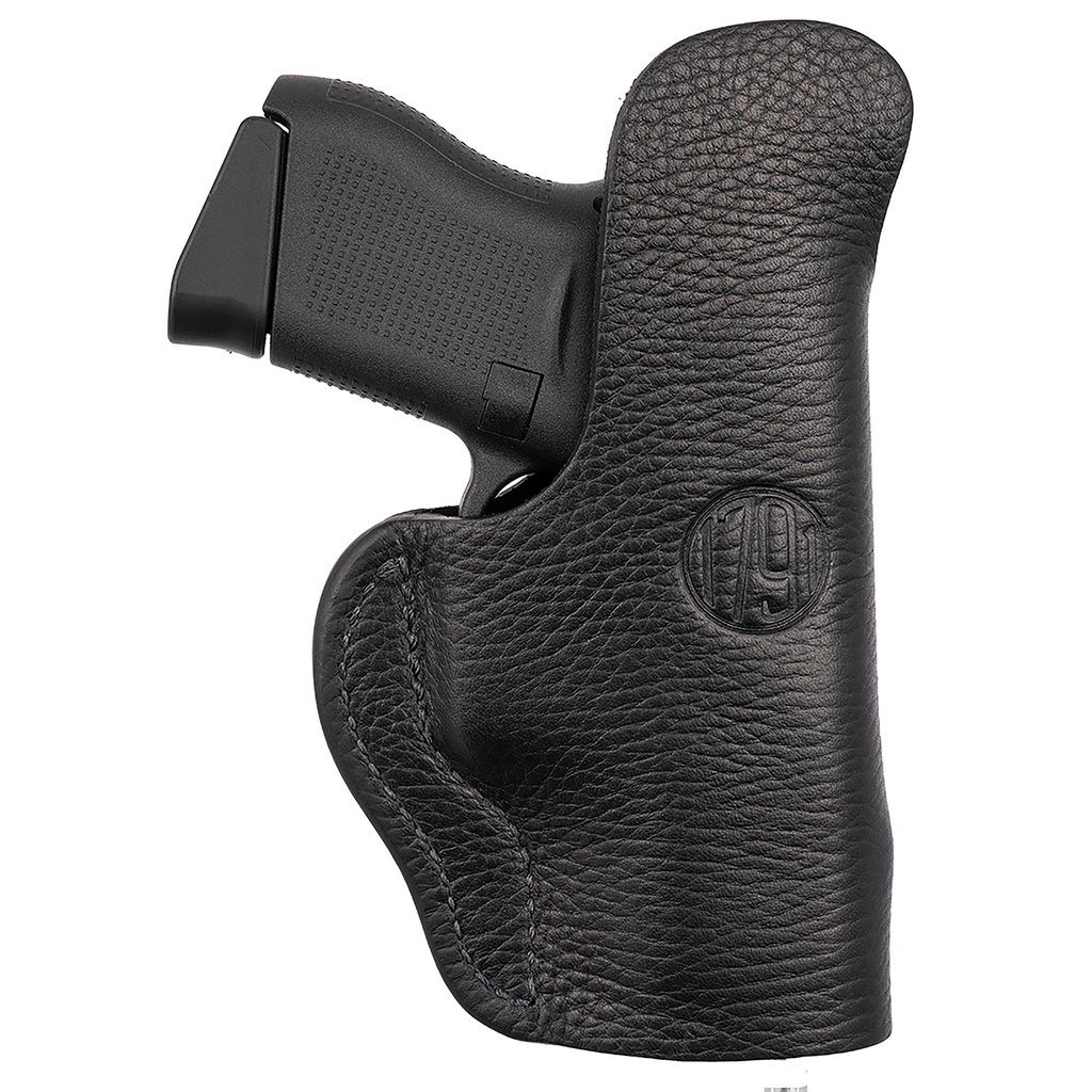 1791 Gunleather Smooth Concealment Light Bearing Holster Size 3 Fits G43/42/43X P365 IWB Black LH