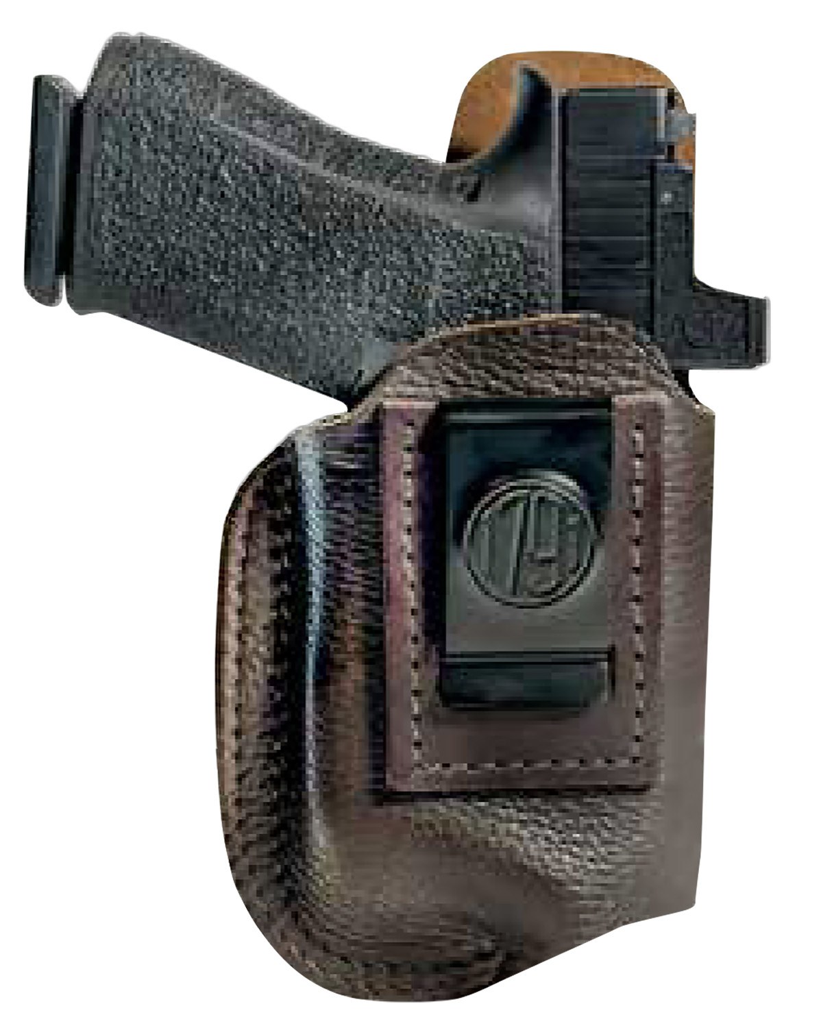 1791 Gunleather Fair Chase Deer Skin Light Bearing Holster Size 4 Fits G19/19X/48/48MOS IWB Brown RH - Image 2