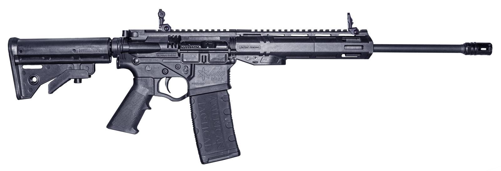 American Tactical ATI ATIGAX5569ML Alpha-15 Maxx 5.56x45mm NATO 30+1 16" Black Threaded Barrel, Black Picatinny Rail Polymer Receiver, 9" Polymer - Image 3