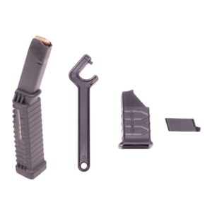 American Tactical Ati Schmeisser S-50 9MM 50-Round Glock Style Magazine with Window Mle ATIM9MMS50WMLE