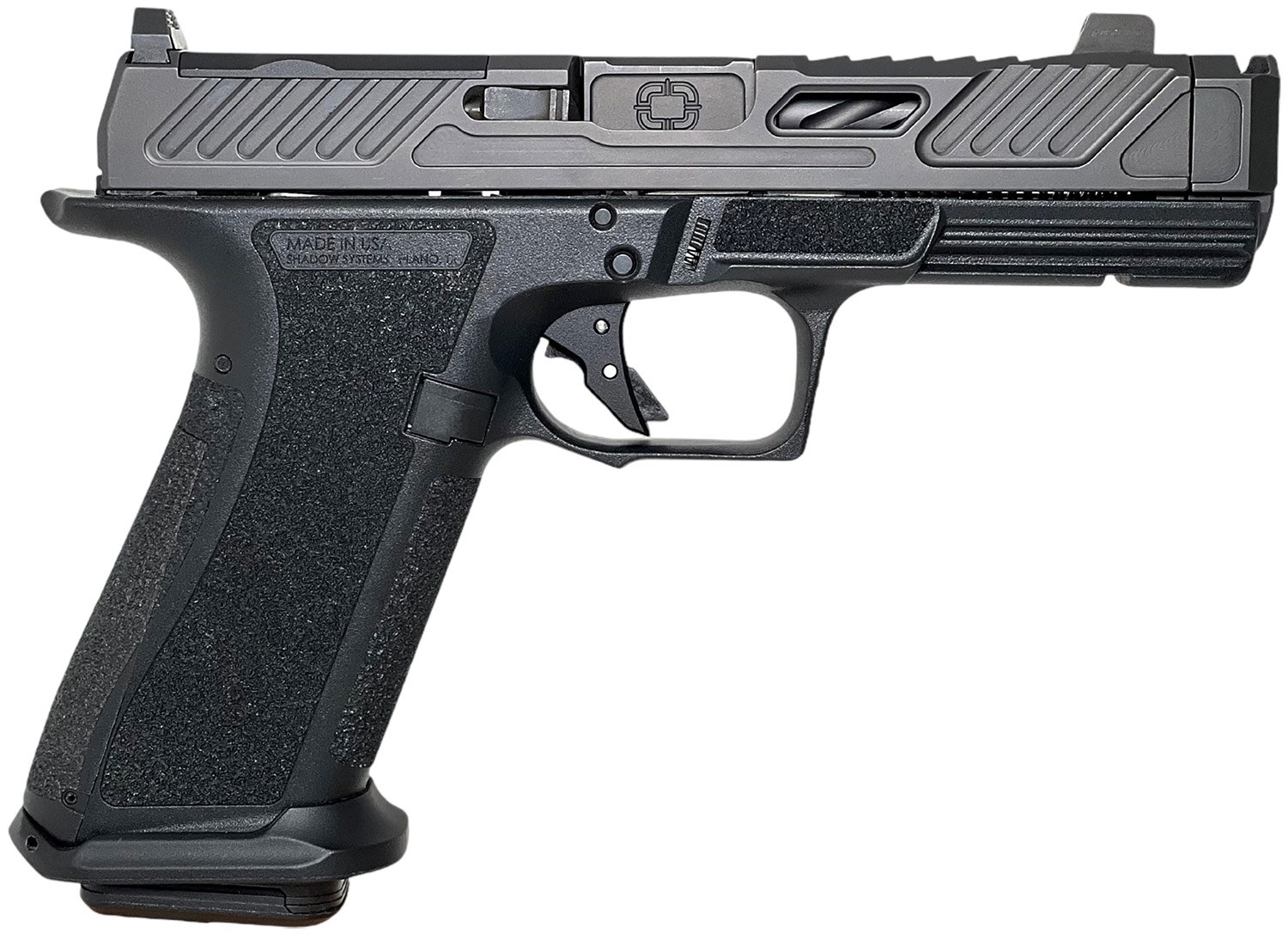 Shadow Systems XR920P Elite Slide Optic Dlc Hga 9MM 4IN Spiral Compensated Black Barrel Black Frame 2/17-Round